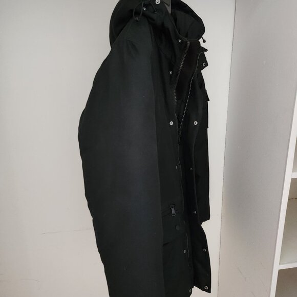 Jordan Men's Parka - Size (S) - Black - Like new - Picture 7 of 9